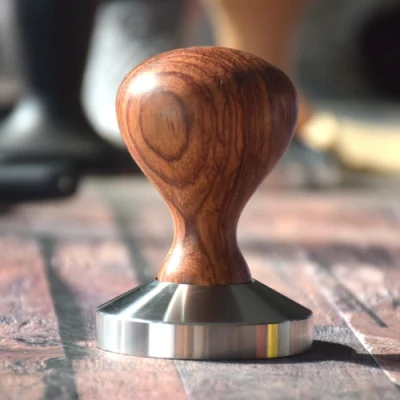 Wooden Handle Coffee Tamper 49.5mm Coffee Tamper Wood Coffee Accessories