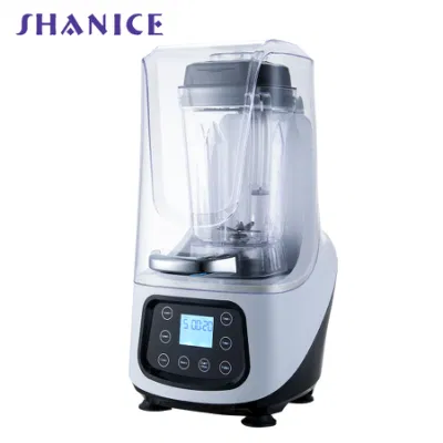 Kitchen Equipment Commercial Quiet Smoothie Blender Fruit Juicer Food Processor Multifunction Coffee Maker Grinder with BPA Free