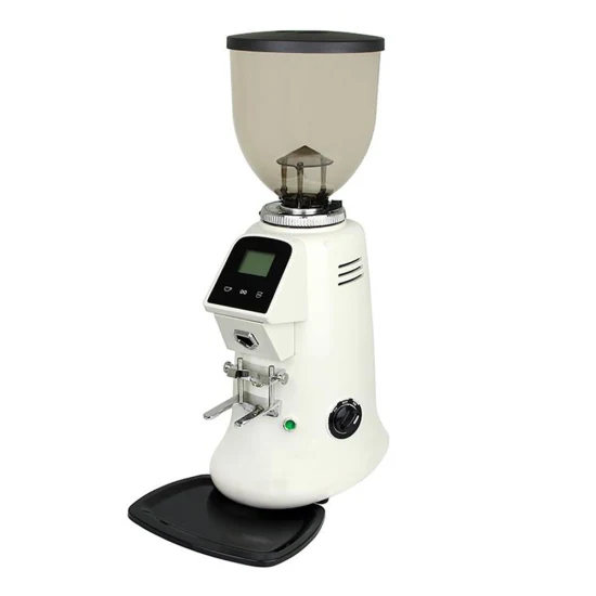 Professional Flat Burr Electric Automatic Coffee Grinder with Large Capacity for Commercial