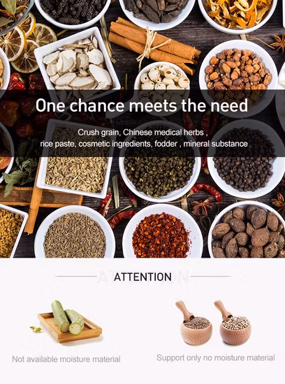 Commercial Household Dry Spice Grinder Grain Grinder Grain Grinder Fine Grinder Flour Grinder Coffee Bean Grinder